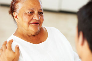 interpreter speaking with patient