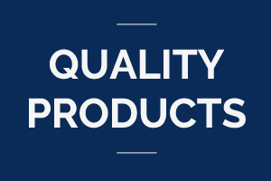 mediate quality products text banner